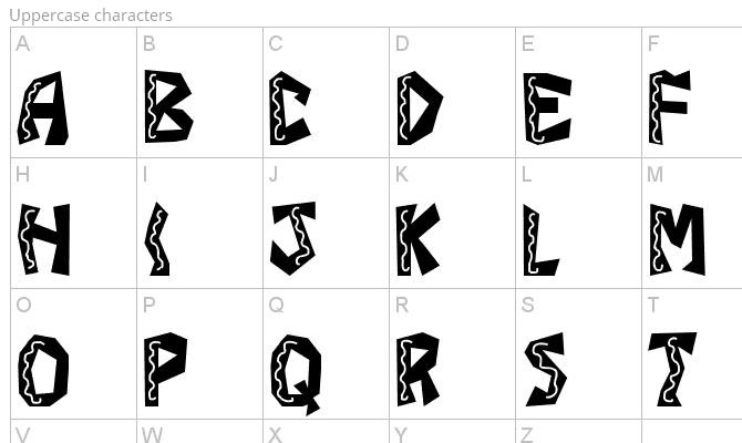 20 Beautiful Free Cartoon Fonts 2