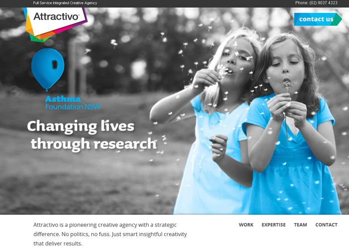 20 Beautiful Examples of Background Image Usage in Web Design 14