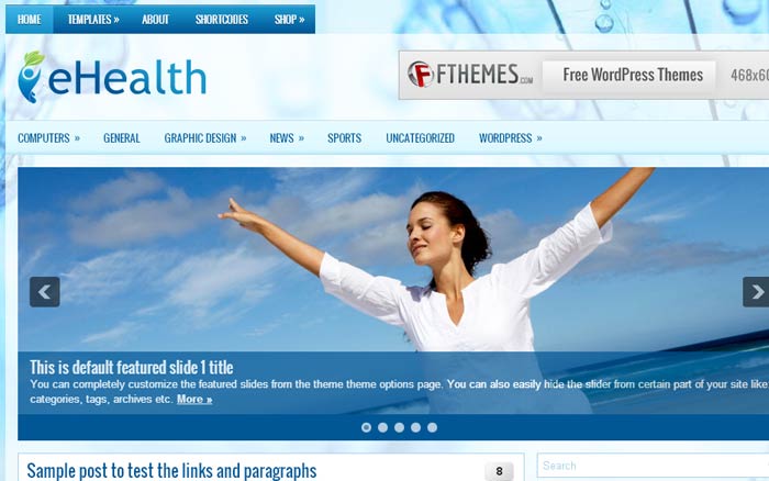 20 Free and Premium Responsive Wordpress Theme 6