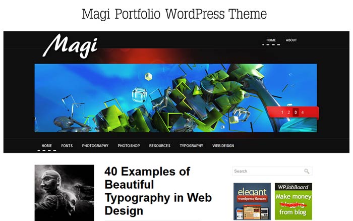 20 Free and Premium Responsive Wordpress Theme 5