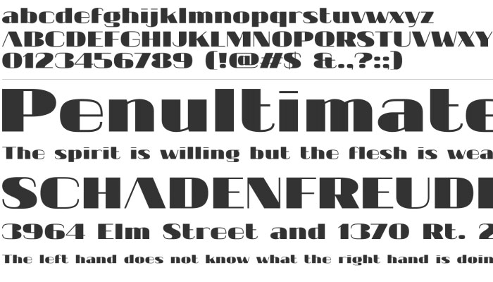 20 Fresh New Free Fonts for Designers 5
