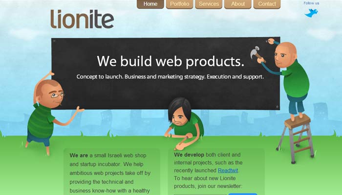 15 Beautifully Designed Cartoon Styled Websites 11