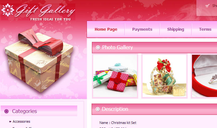 15 Free Christmas Web Element and Website Template 13