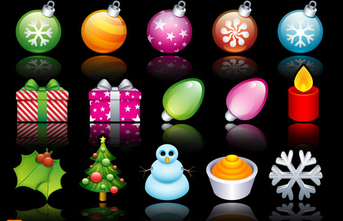 15 Free Christmas Web Element and Website Template 1