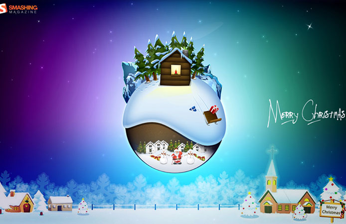 15 Free Christmas Web Element and Website Template 8