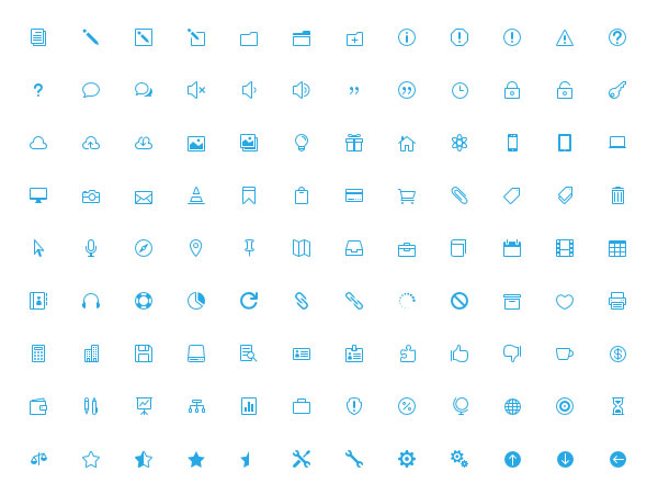 15 Useful Free Icon Fonts for Designers