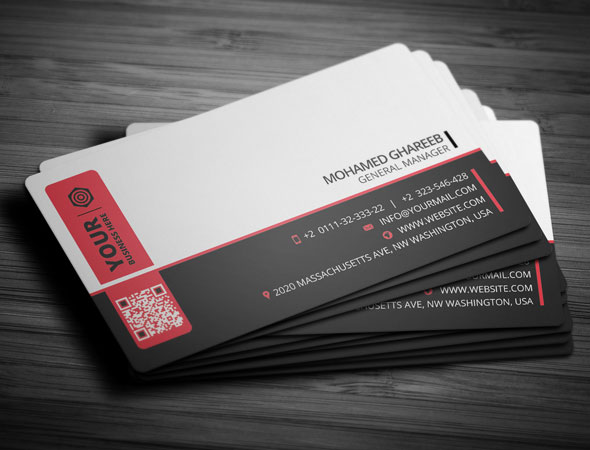 20 Free Photoshop Business Card Templates 13