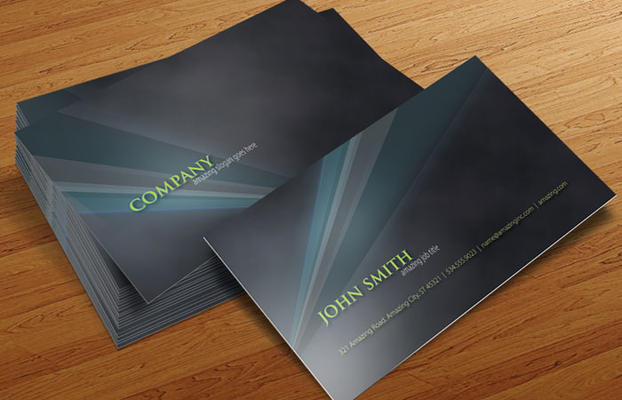 20 Free Photoshop Business Card Templates 16