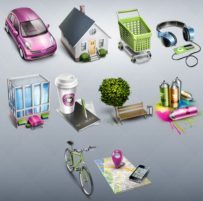 20 Sets of Free PSD Files for Designers 8