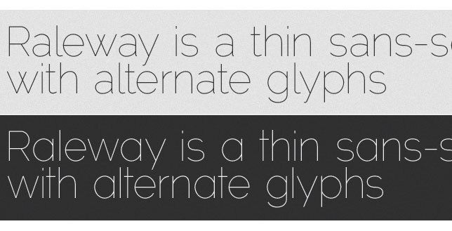 20 Useful Free Fonts for Web Design 19