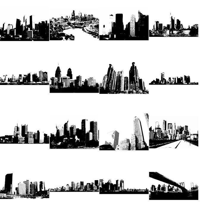 Skyline Photoshop Brushes