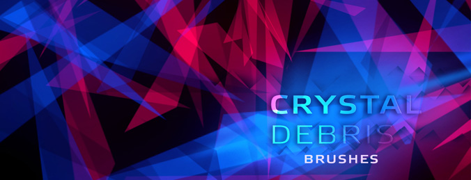 Crystal shape Brushes