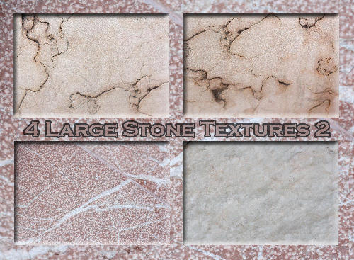 4 Large Stone Textures