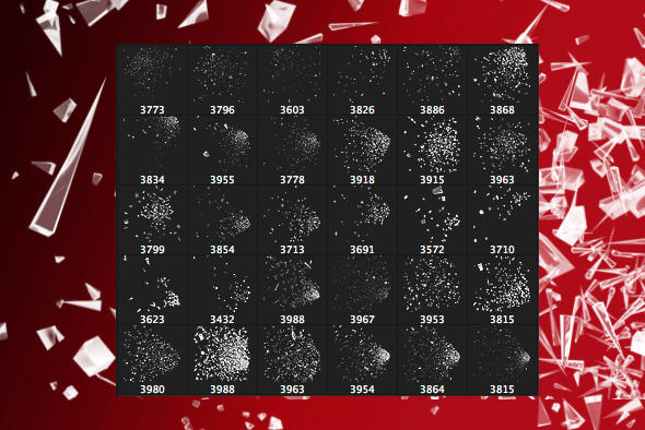 Shattered Glass Brushes