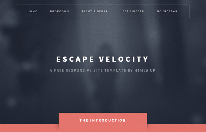 17 Free High Qualities Responsive HTML5 Web Template 10