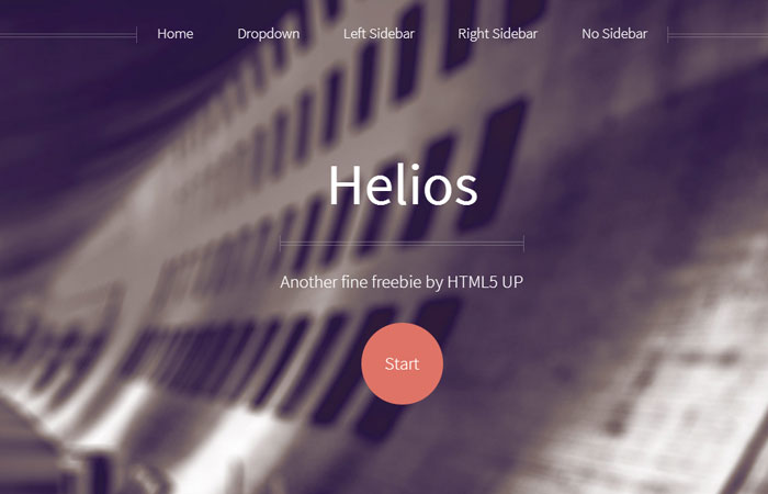17 Free High Qualities Responsive HTML5 Web Template 12