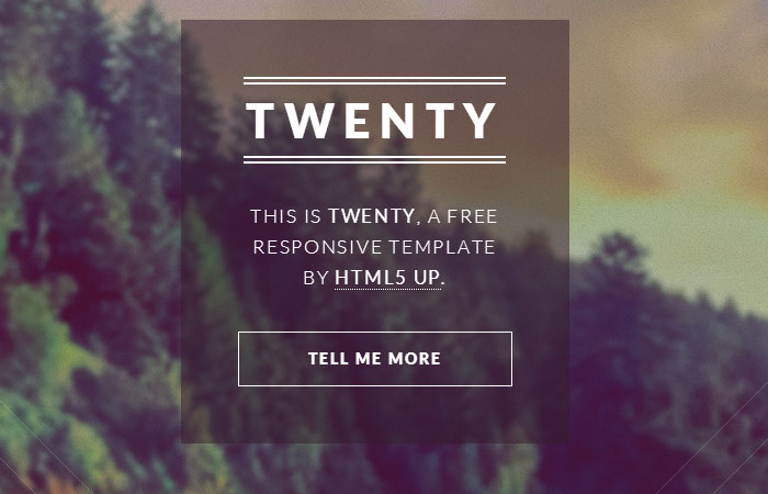 17 Free High Qualities Responsive HTML5 Web Template 16