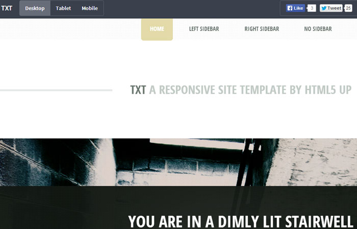 17 Free High Qualities Responsive HTML5 Web Template 5