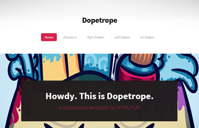 17 Free High Qualities Responsive HTML5 Web Template 9