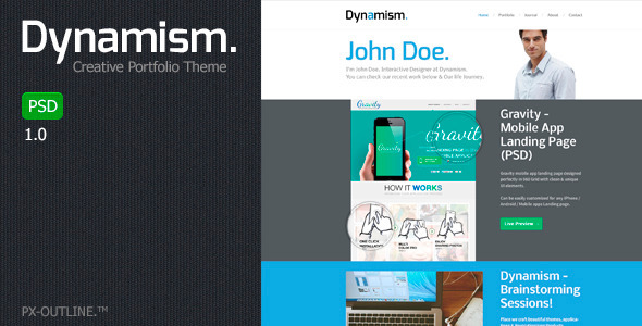 15 Free and Premium Website Templates with PSD 16