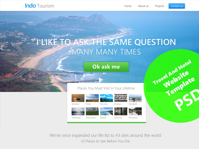 15 Free and Premium Website Templates with PSD 5