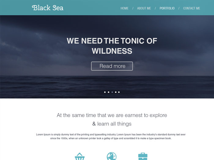 15 Free and Premium Website Templates with PSD 9