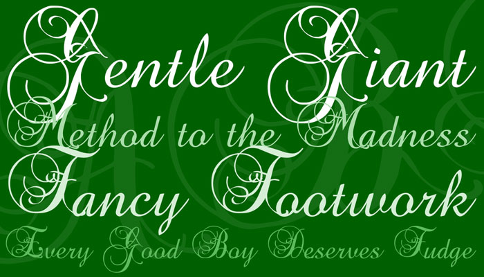20 Free Script Fonts for Designers 2