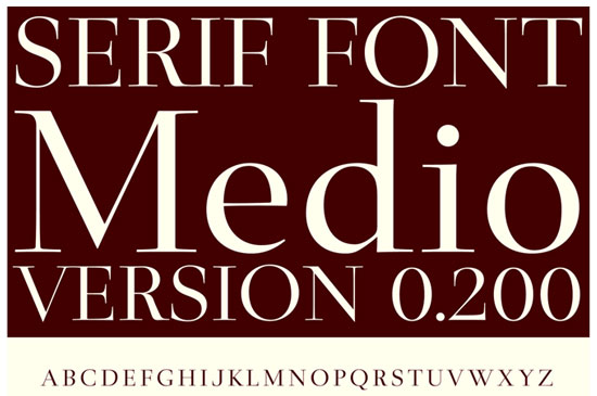 20 Fresh Free Font for Web Designers 1