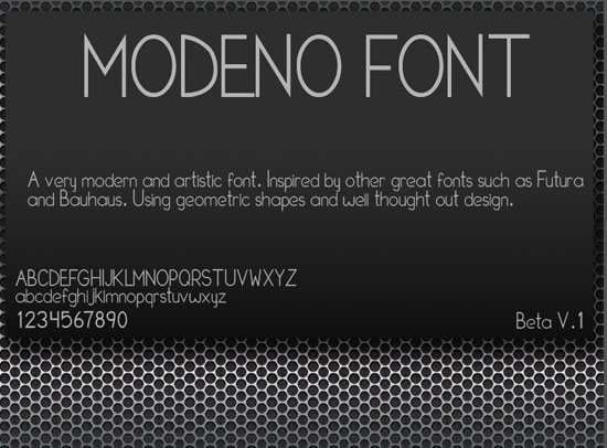 20 Fresh Free Font for Web Designers 9