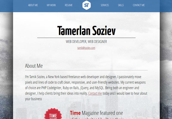 25 Creative Web Designers Portfolio Design 16