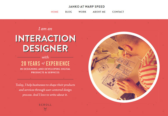 25 Creative Web Designers Portfolio Design 5