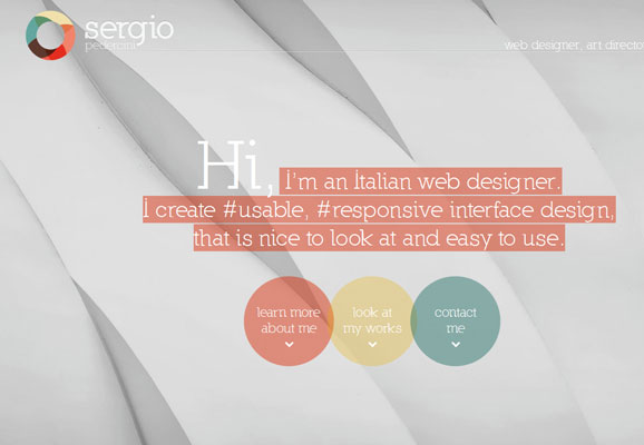 25 Creative Web Designers Portfolio Design 6