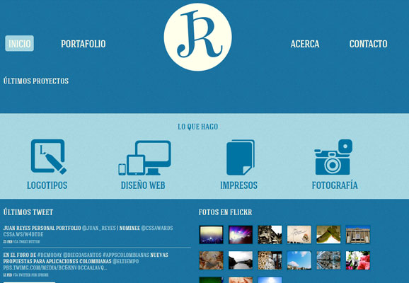 25 Creative Web Designers Portfolio Design 7