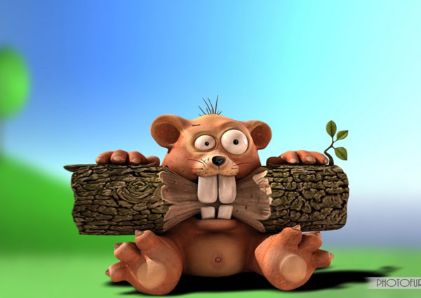 20 Funny and Beautiful 3D Cartoon Character Designs 3