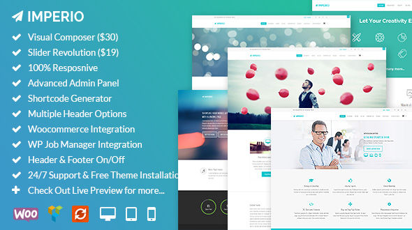 15 Responsive Free and Premium Wordpress Theme 6