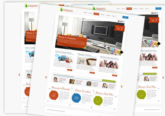 20 Creative PSD Website Templates for Free Download 6
