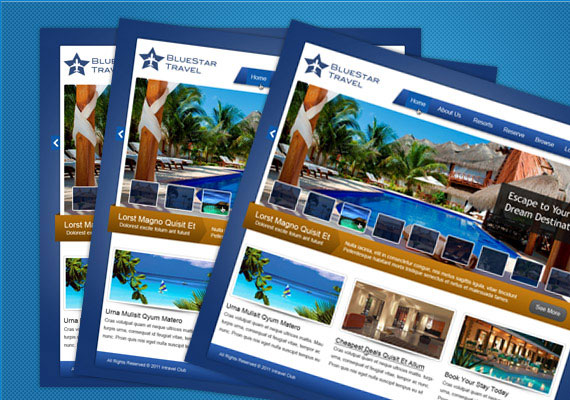 20 Creative PSD Website Templates for Free Download 9