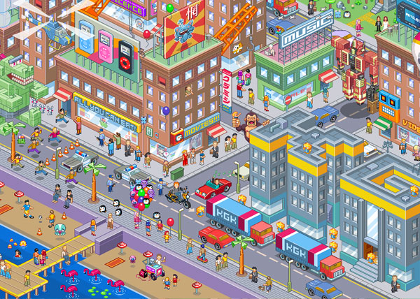 Beautiful Pixel Art Inspiration for Graphic Artists 8