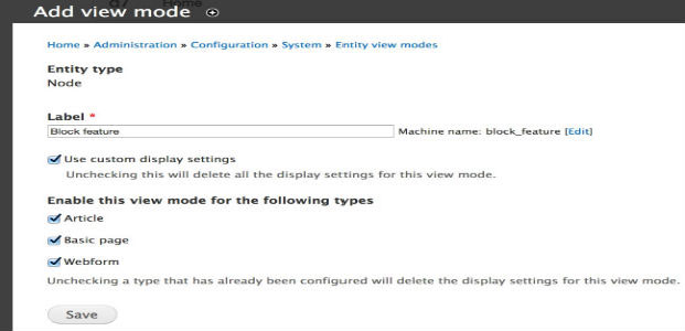 7 Latest Drupal Modules That Web Developers Should Be Aware Of 4 Entity View Mode