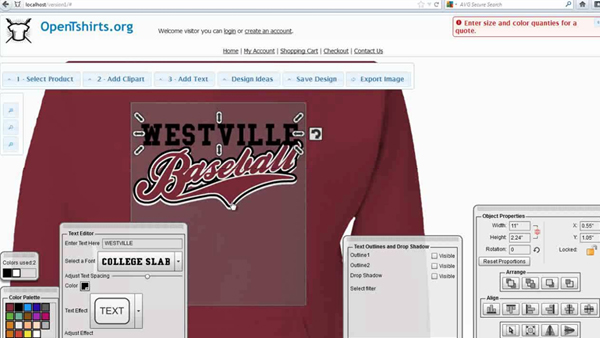 Opentshirt