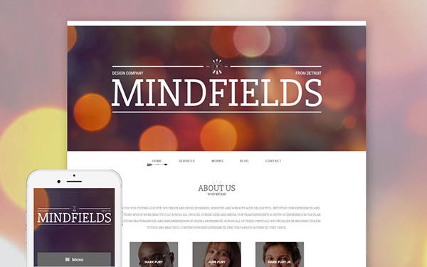 30+Design and Photography WordPress Themes of This Year 11 design