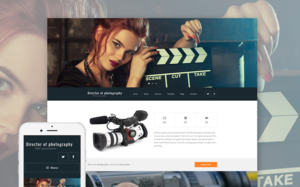 30+Design and Photography WordPress Themes of This Year 12 design