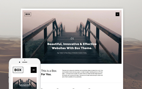 30+Design and Photography WordPress Themes of This Year 5 design