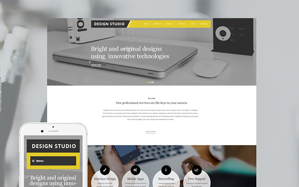 30+Design and Photography WordPress Themes of This Year 9 design