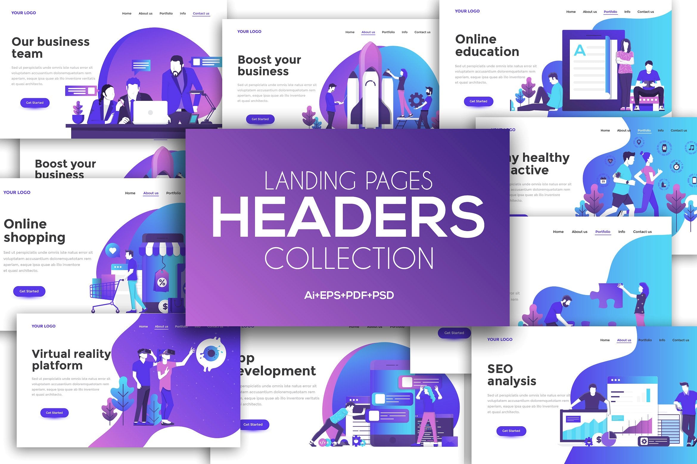10 Premium Vector Graphics from CreativeMarket.com - Feb 2019 - DJ ...