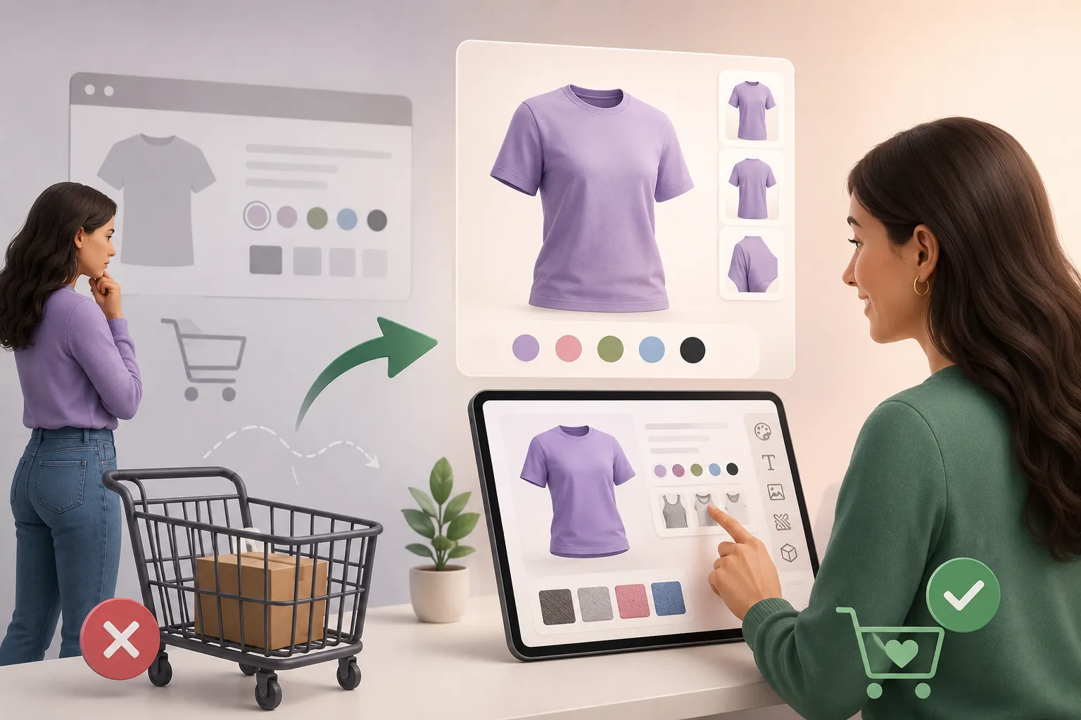 How to Reduce Cart Abandonment Using Better Product Customization Options