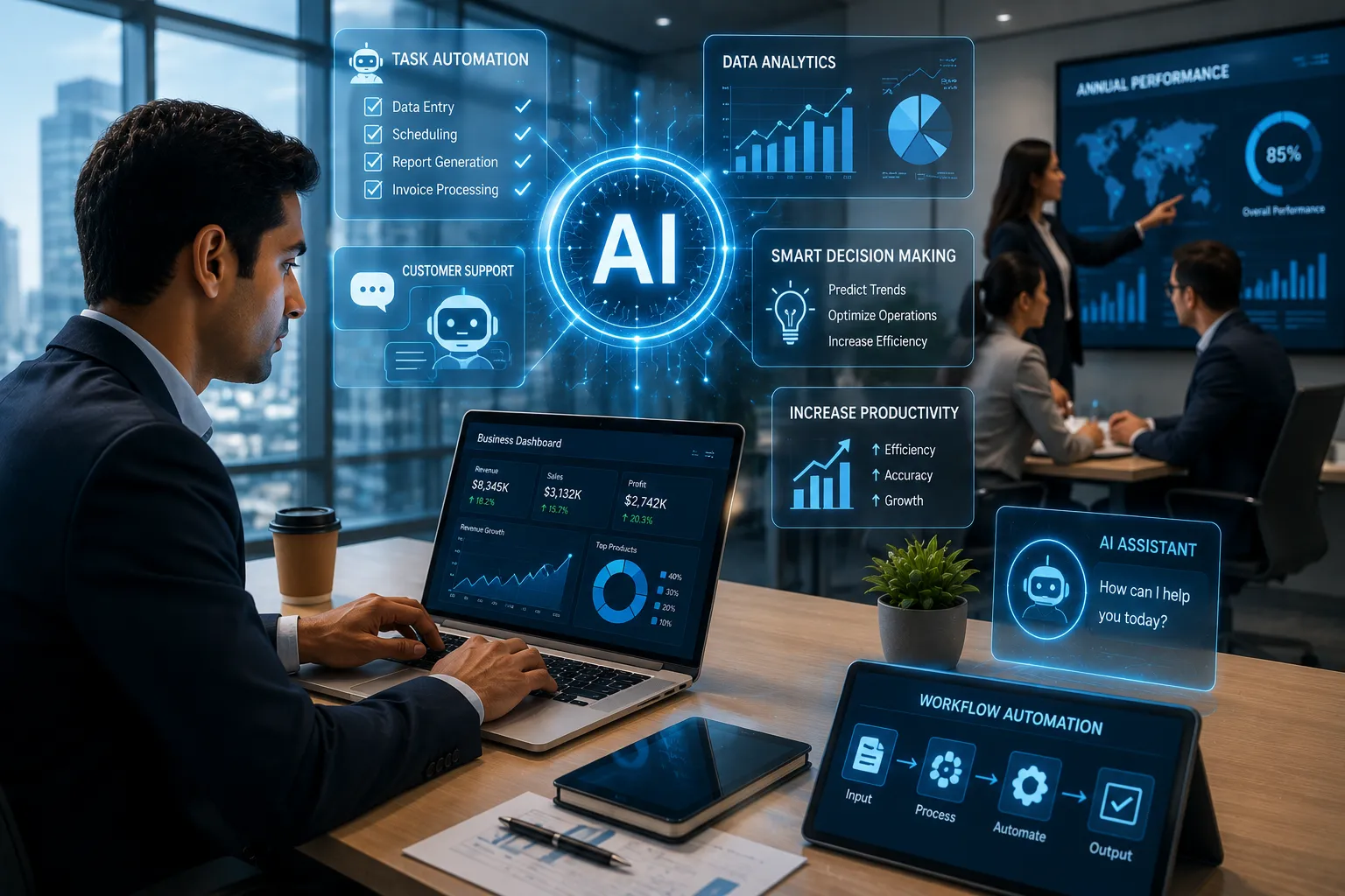 AI is Improving Business and Productivity