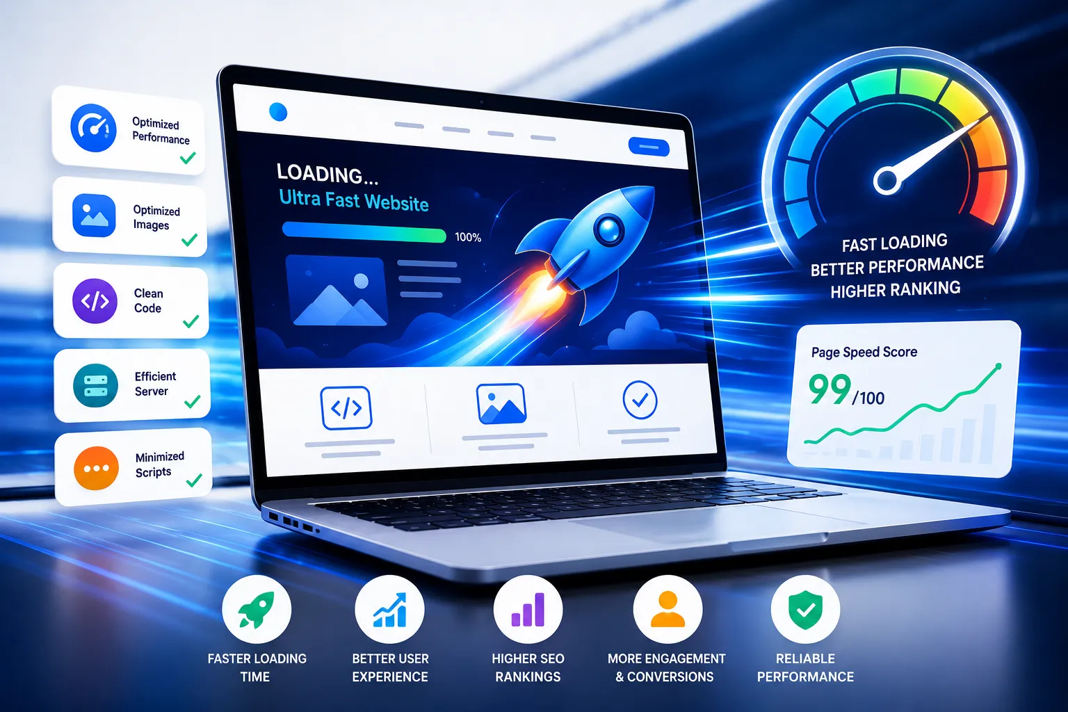 Enhances Website Speed and Performance