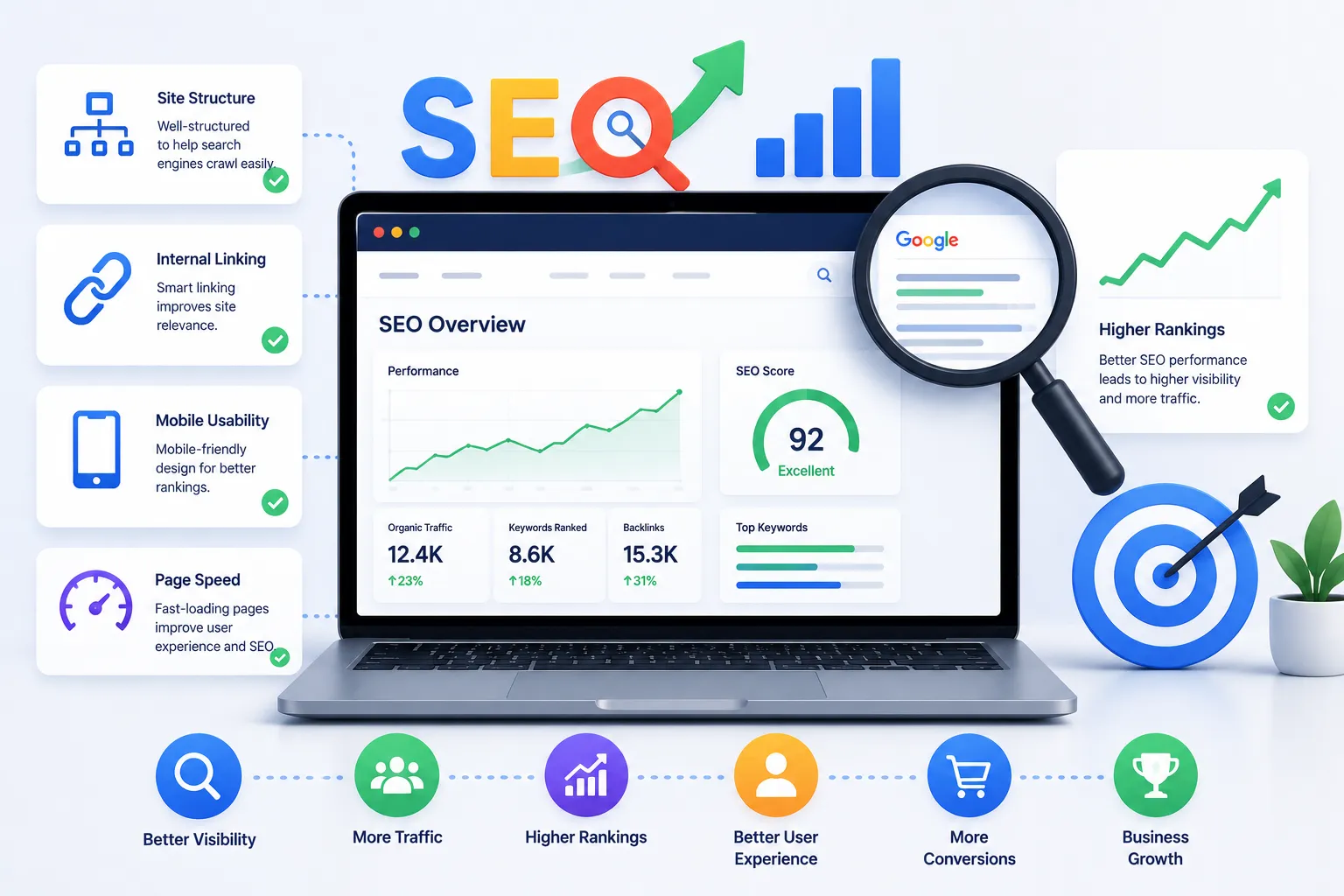 Supports Improved SEO Performance