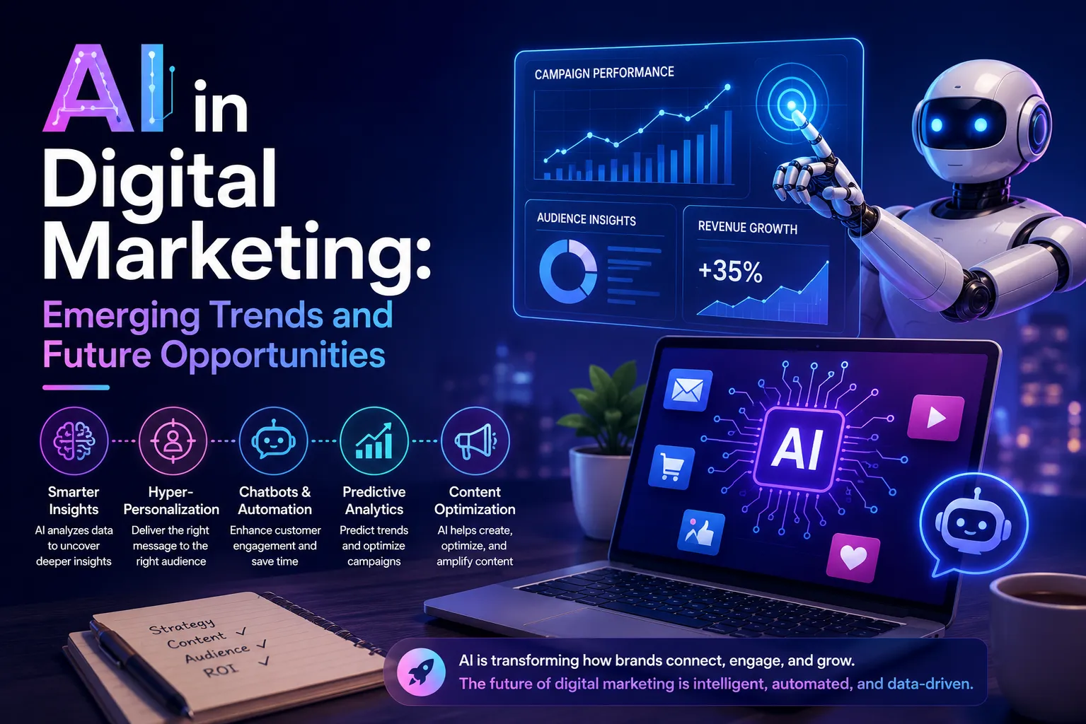 AI in Digital Marketing: 7 Emerging Trends and Future Opportunities for 2026